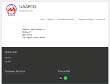 Tablet Screenshot of naapco.com
